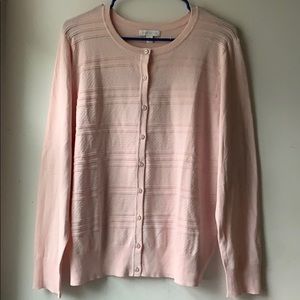 Charter Club Pink Cardigan